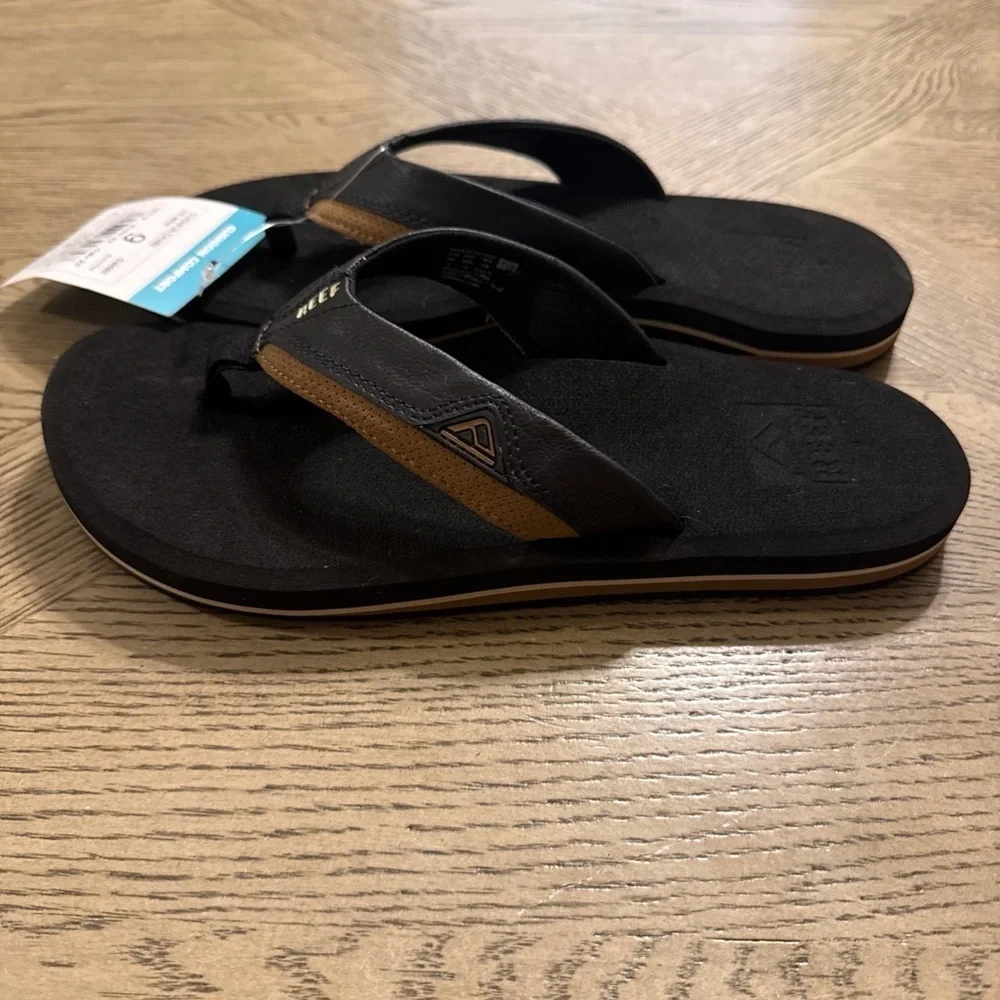 REEF CUSHION DAWN men's flip flop sandals, brown, Size 9